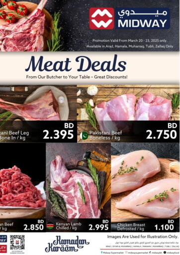 Bahrain Midway Supermarket offers in D4D Online. Meat Deals. . Till 23rd March