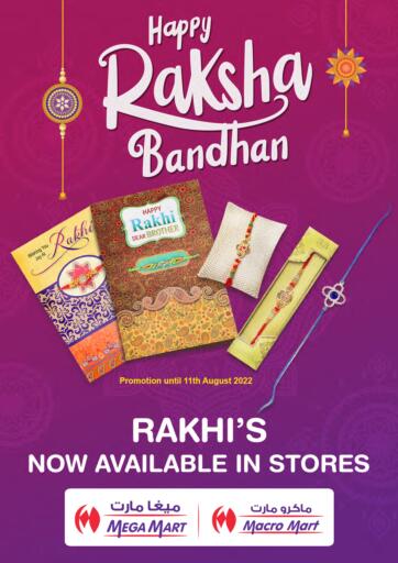 Bahrain MegaMart & Macro Mart  offers in D4D Online. Happy Raksha Bandhan. . Till 11th August