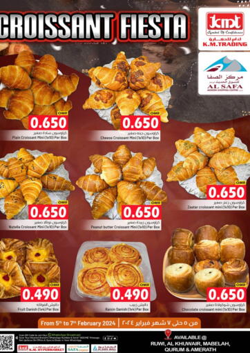Oman - Muscat KM Trading  offers in D4D Online. Croissant Fiesta. . Till 7th February