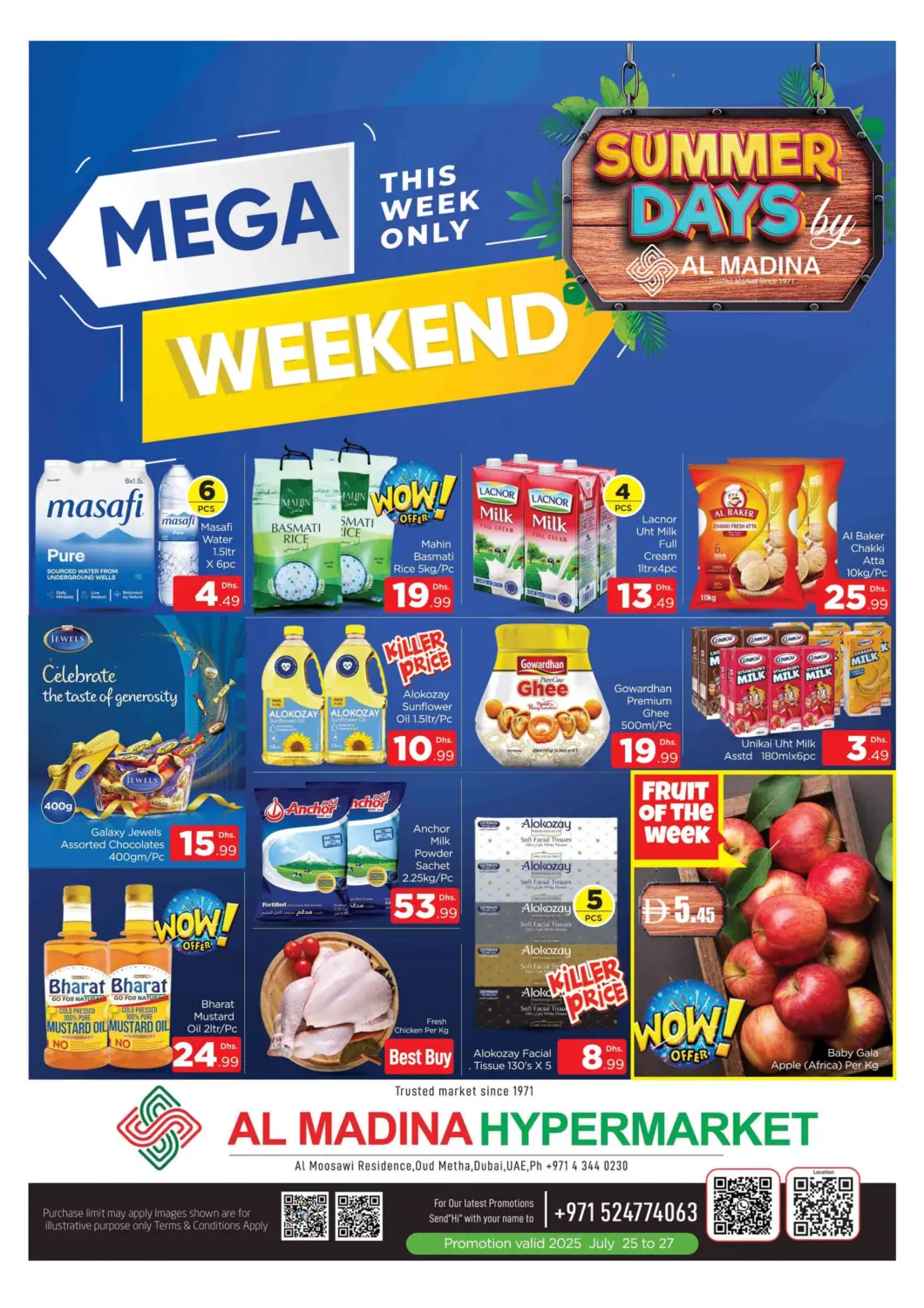 UAE - Dubai AL MADINA (Dubai) offers in D4D Online. Al Madina - Oudmetha. . Till 27th July