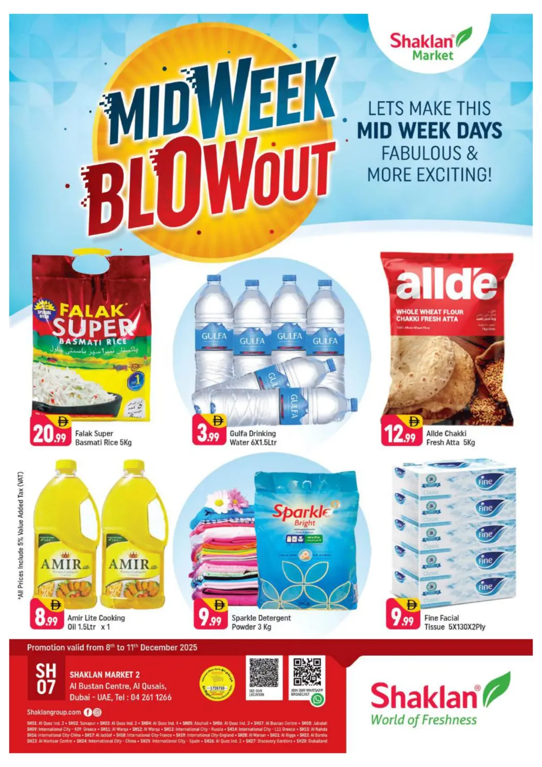 UAE - Dubai Shaklan  offers in D4D Online. Al Bustan Centre, Al Qusais, Dubai. . Till 11th December