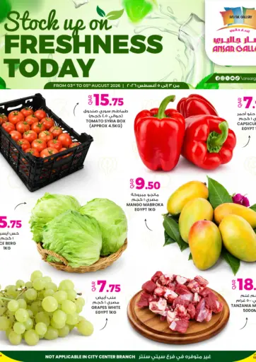 Stock Up On Freshness Today
