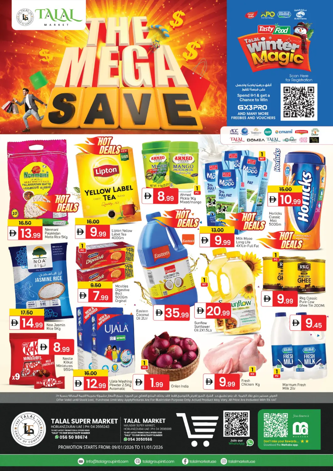 UAE - Dubai TALAL MARKET offers in D4D Online. Hor Al Anz - Dubai. . Till 11th January