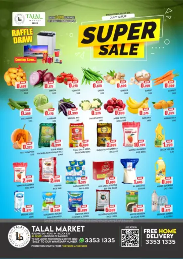 Talal Markets - Super Sale@ Ekker in Bahrain Super Sale@ Ekker