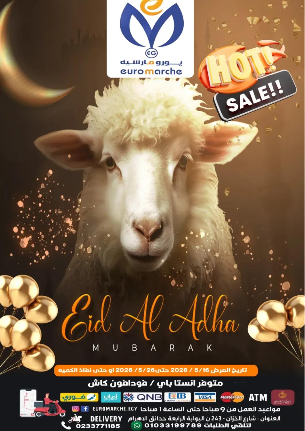 Egypt - Cairo Euromarche offers in D4D Online. Hot Sale. . Till 26th May