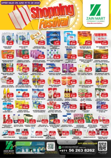 Zain Mart Supermarket - Shopping Festival in UAE Offers - United Arab Emirates Shopping Festival