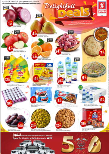Qatar - Umm Salal Safari Hypermarket offers in D4D Online. Delight Full Deals @ Barwa Village. . Only On 25th May