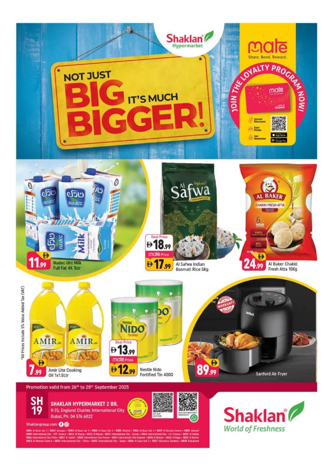 UAE - Dubai Shaklan  offers in D4D Online. X 25,England Cluster, International City,Dubai. . Till 28th September