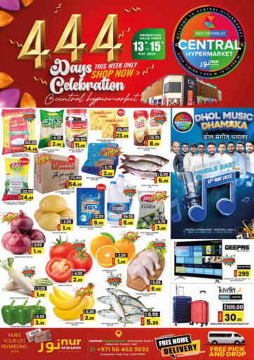 UAE - Dubai Central Hypermarket L.L.C offers in D4D Online. 444 Days Celebration. . Till 15th May