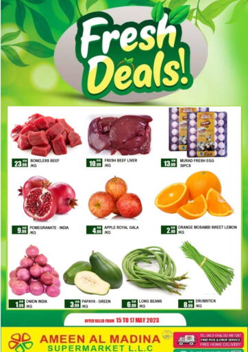 UAE - Dubai Al Madina  offers in D4D Online. Ameen al Madina, Al Quoz. . Till 17th May