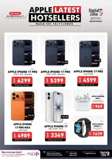 Apple Latest Hotsellers