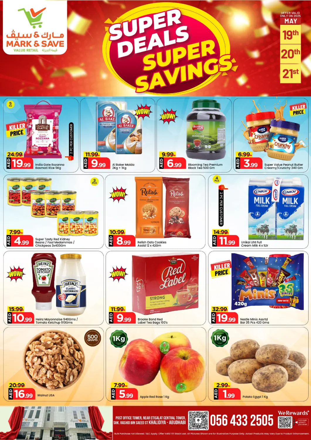 UAE - Abu Dhabi Mark & Save offers in D4D Online. Khalidiyah, Abu Dhabi. . Till 21st May