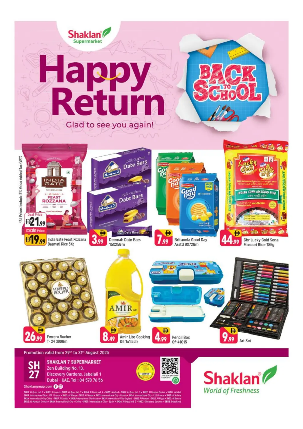 UAE - Dubai Shaklan  offers in D4D Online. Zen 4, 13 - Jebel Ali Village. . Till 31st August