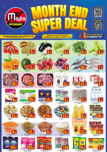 Qatar - Doha Majlis Hypermarket offers in D4D Online. Month End Deals. . TIll 31st August