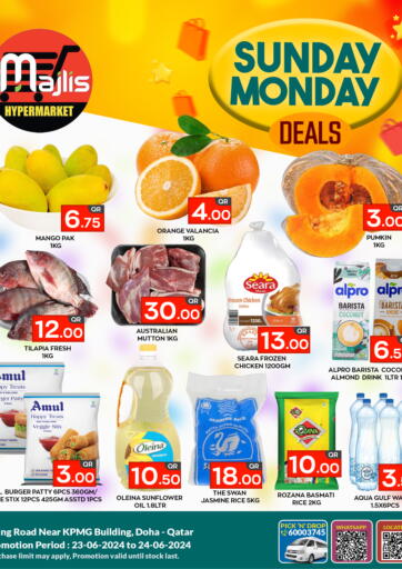 Qatar - Al Rayyan Majlis Hypermarket offers in D4D Online. Sunday Monday Deals. . Till 24th June