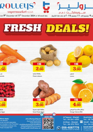 UAE - Dubai Trolleys Supermarket offers in D4D Online. Fresh Deals. . Till 11th December