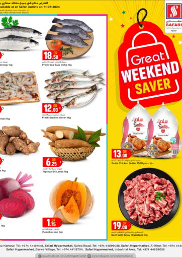 Qatar - Doha Safari Hypermarket offers in D4D Online. Great Weekend Saver. . Only On 11th July
