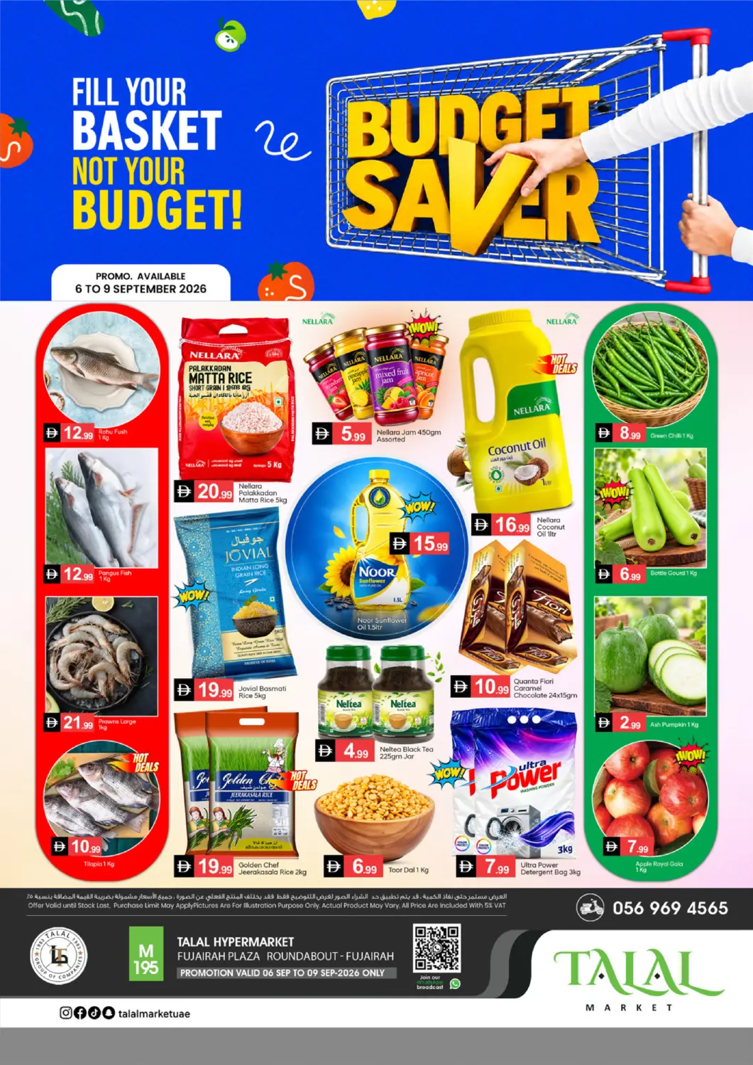 UAE - Fujairah TALAL MARKET offers in D4D Online. Fujairah. . Till 9th September