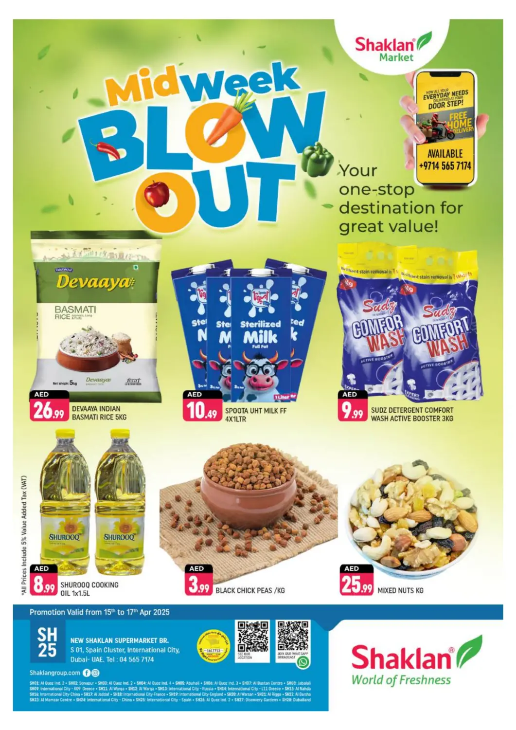 UAE - Dubai Shaklan  offers in D4D Online. S-01, Spain Cluster, IC, Dubai.. . Till 17th April