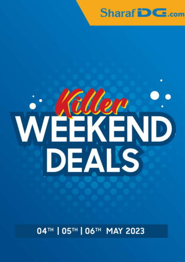 Bahrain Sharaf DG offers in D4D Online. Killer Weekend Deals. . Till 6th May