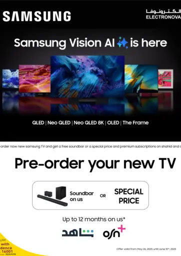 Electronyat.qa - Samsung Vision AI – the smartest screen of 2025! Pre Order -Offer in Qatar Offers - Qatar Samsung Vision AI – the smartest screen of 2025! Pre Order -Offer