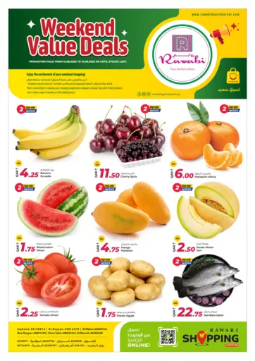 Rawabi Hypermarket - Weekend Value Deals in Qatar Offers - Qatar Weekend Value Deals