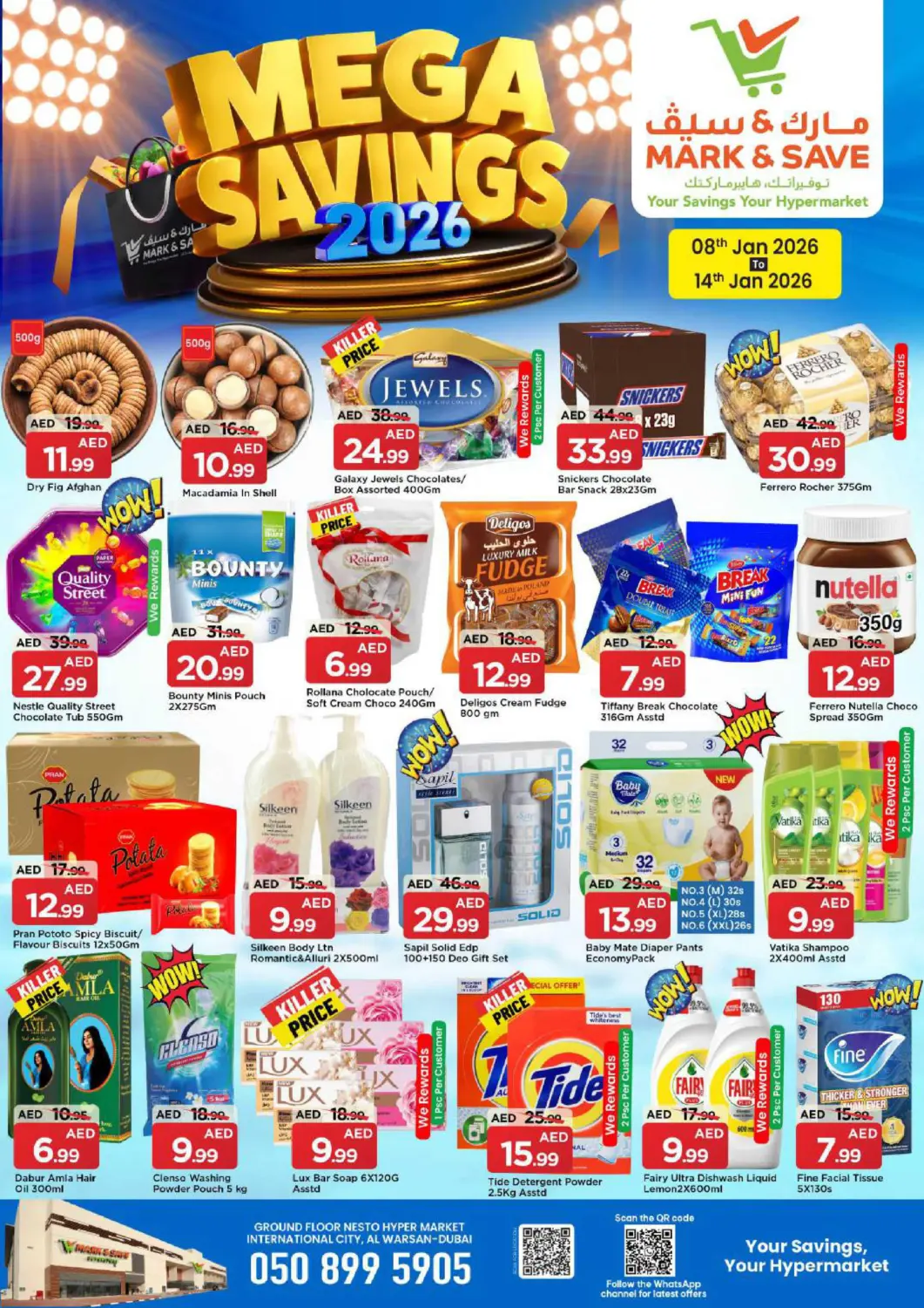 UAE - Dubai Mark & Save offers in D4D Online. Al Warsan 1 - Dubai. . Till 14th January