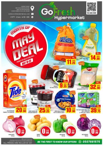 UAE - Abu Dhabi GO FRESH HYPERMARKET LLC offers in D4D Online. May Deal- Airport Road, Zayed City. . Till 22nd May