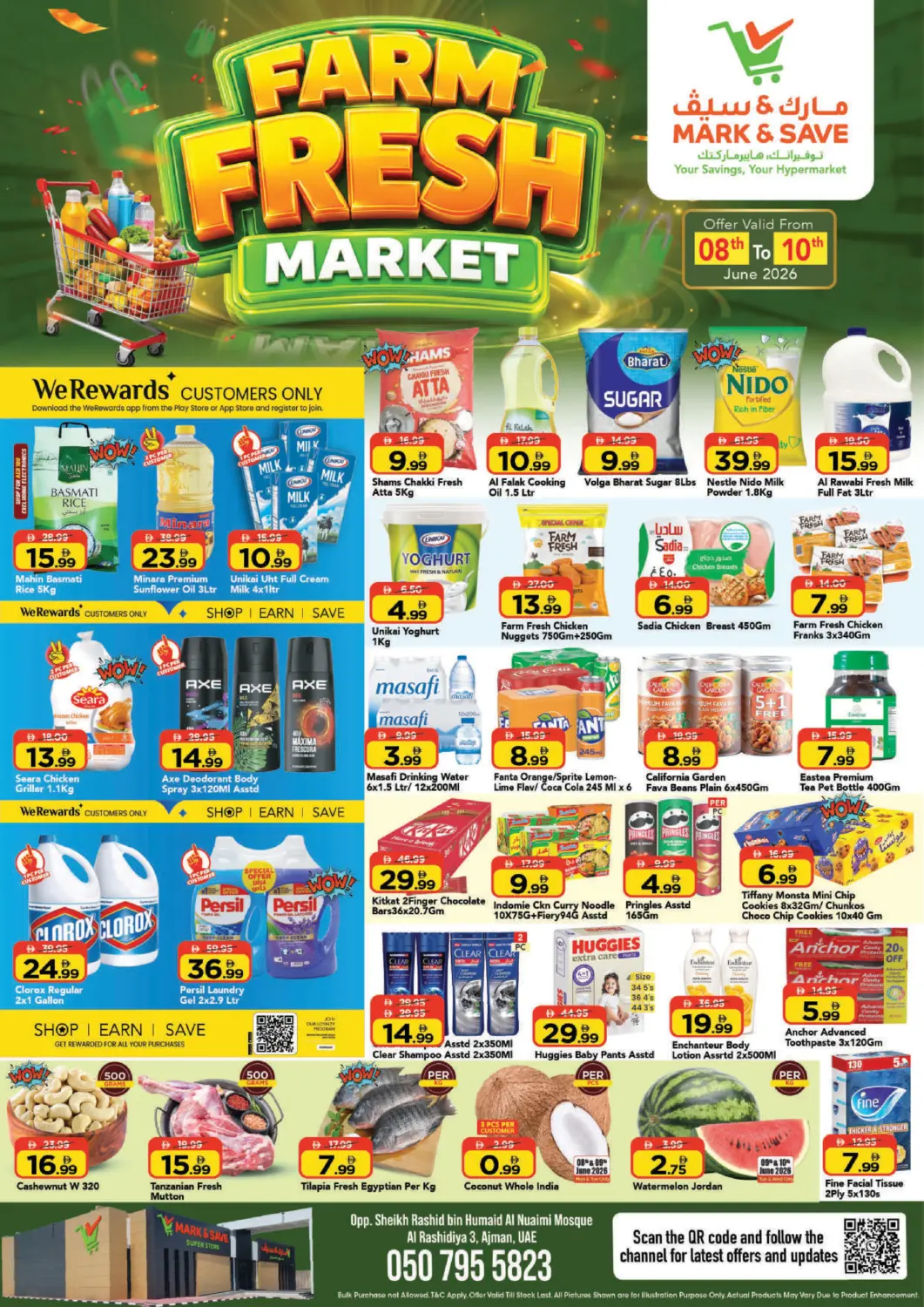 UAE - Sharjah / Ajman Mark & Save offers in D4D Online. Al Rashidiya 3,  Ajman. . Till 10th june