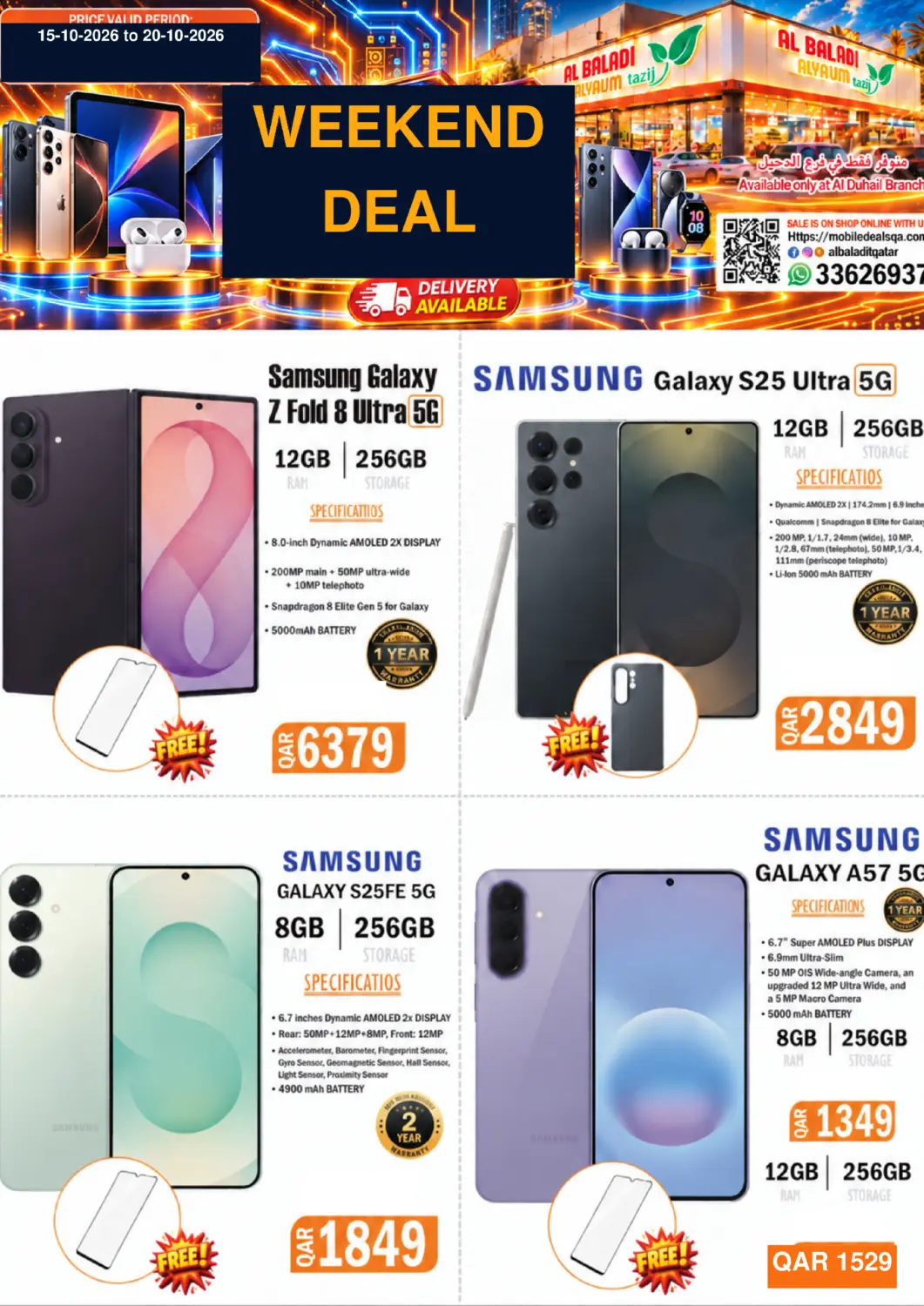 Qatar - Doha Al Baladi Al Yawm offers in D4D Online. Weekend Deal. . Till 20th October