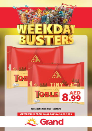 UAE - Abu Dhabi Grand Hyper Market offers in D4D Online. Weekday Busters. . Till 16th February