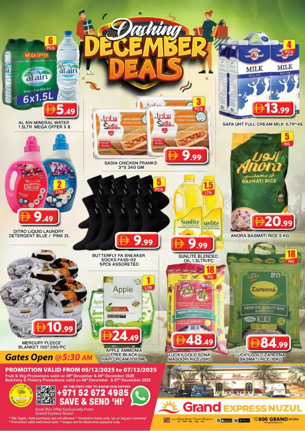 UAE - Dubai Grand Hyper Market offers in D4D Online. Grand express Nuzul. . Till 7th December