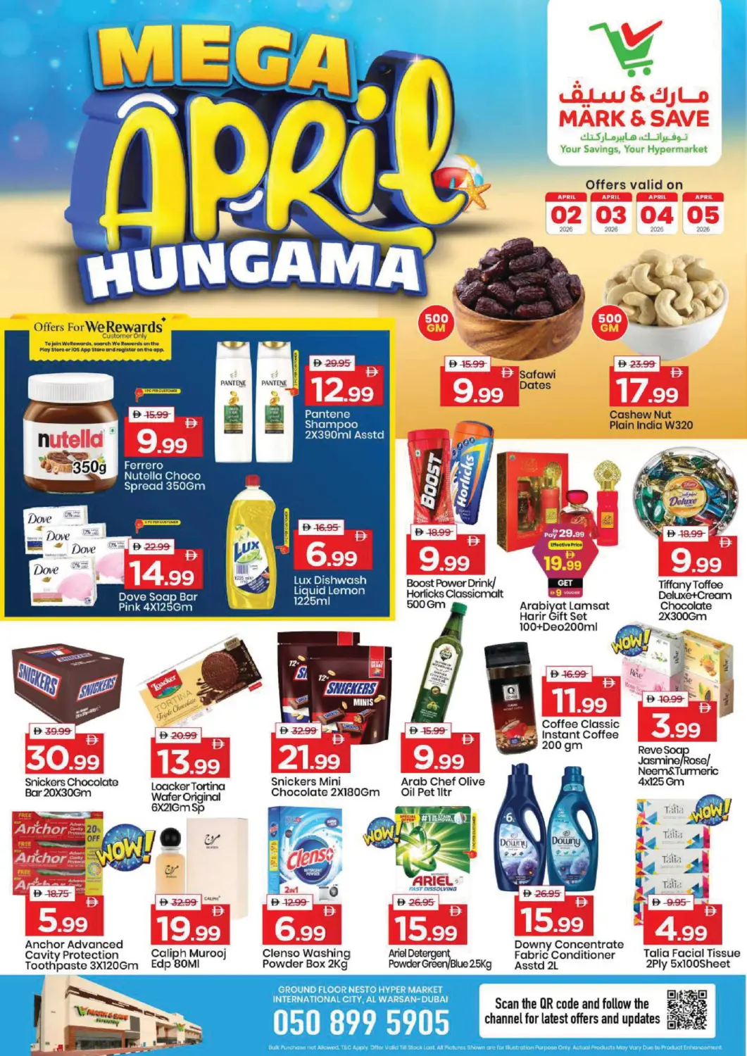 UAE - Dubai Mark & Save offers in D4D Online. Al Warsan 1, Dubai. . Till 5th April