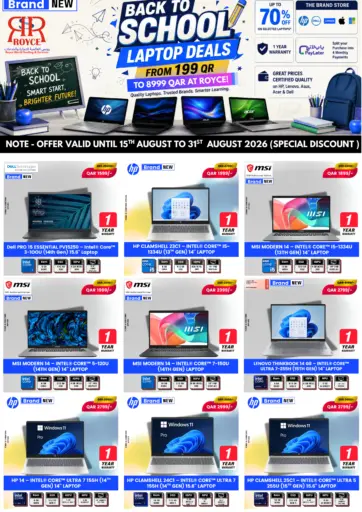 Back To School Laptop Deals