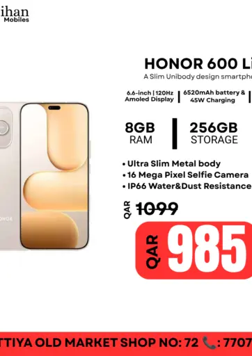 Offers honor