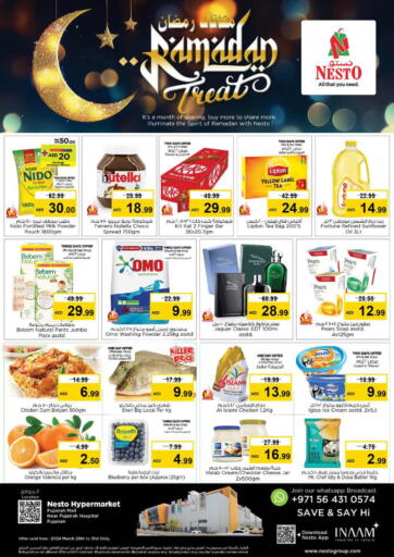UAE - Fujairah Nesto Hypermarket offers in D4D Online. Fujairah Mall-Fujairah. . Till 31st March