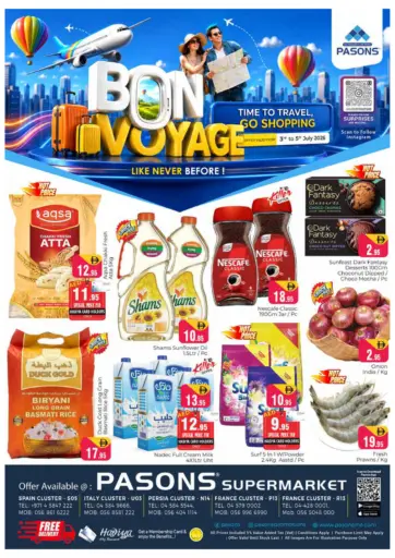Bon Voyage Deals
