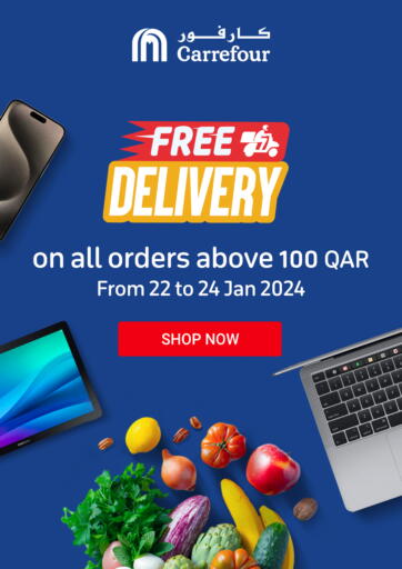 Qatar - Al Daayen Carrefour offers in D4D Online. Free Delivery. . Till 24th January