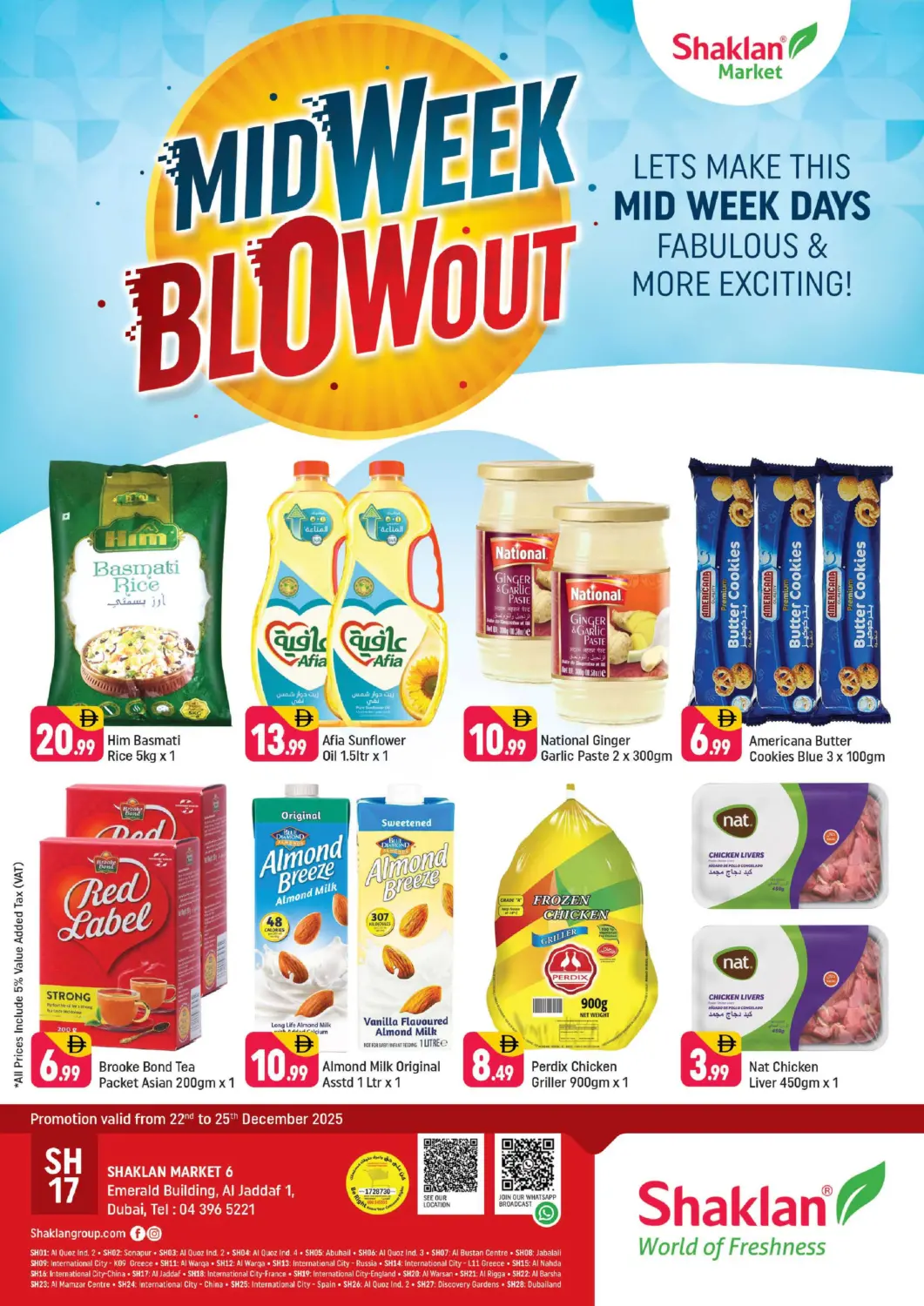 UAE - Dubai Shaklan  offers in D4D Online. Al Jaddaf,1 Dubai. . Till 25th December