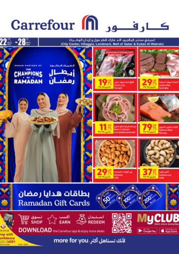 Qatar - Al-Shahaniya Carrefour offers in D4D Online. The Champions Of Ramadan. . Till 28th March