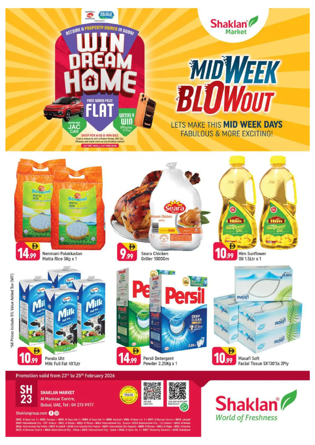 UAE - Dubai Shaklan  offers in D4D Online. Al Mamzar Center, Dubai. . Till 25th February