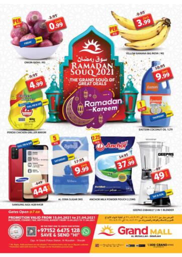 UAE - Sharjah / Ajman Grand Hyper Market offers in D4D Online. Al Musallah - Sharjah. . Till 21st April