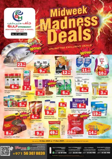 Midweek Madness Deals