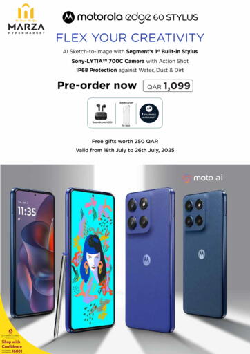 Motorola Edge 60 pre order now