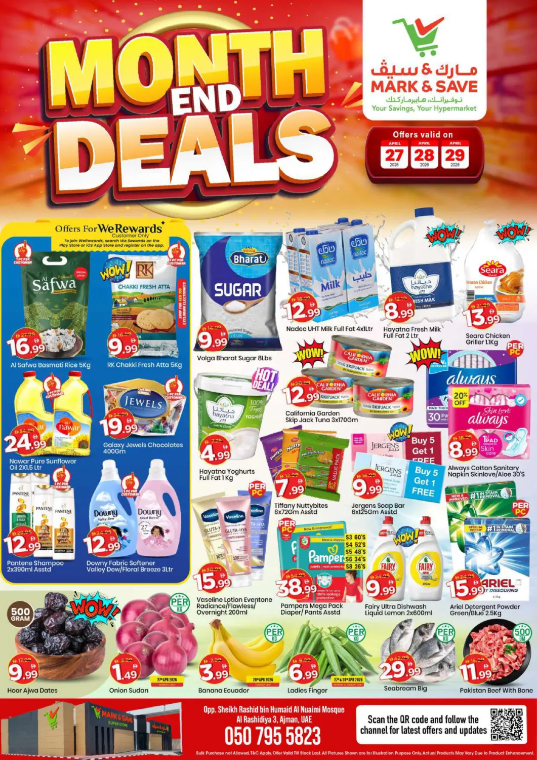 UAE - Sharjah / Ajman Mark & Save offers in D4D Online. Rashidiya 3- Ajman. . Till 29th April