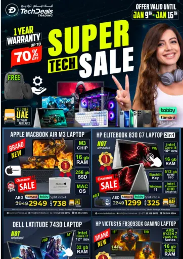 Super Tech Sale