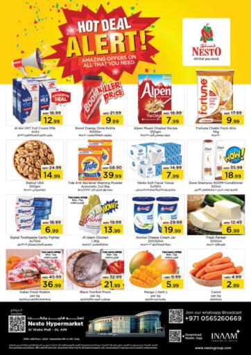 UAE - Al Ain Nesto Hypermarket offers in D4D Online. Al Waha Mall, Al Ain. . Till 11th September