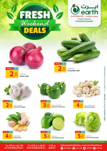UAE - Abu Dhabi Earth Supermarket offers in D4D Online. Fresh Weekend Deals. . Till 17th July