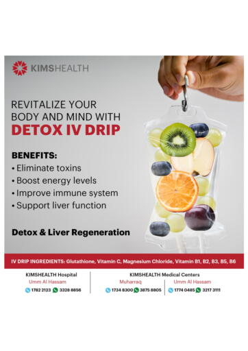 Revitalize your body and mind with DTOX IV DRIP