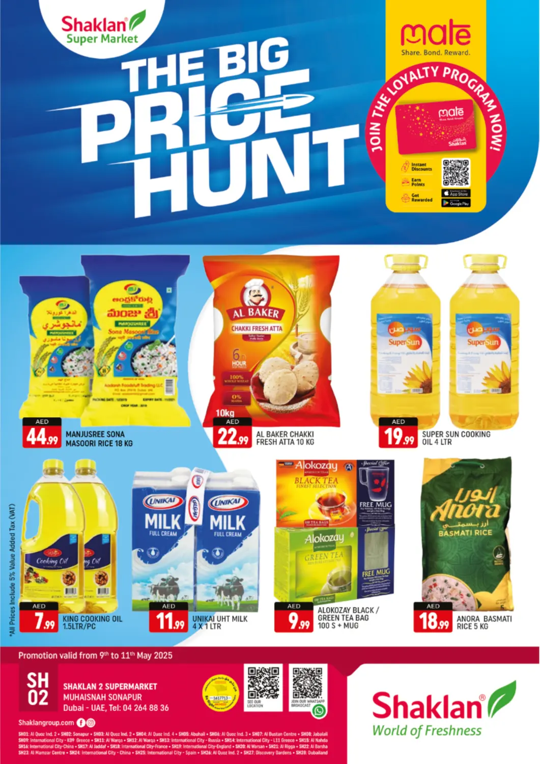 UAE - Dubai Shaklan  offers in D4D Online. Muhaisnah Sonapur. . Till 11th May